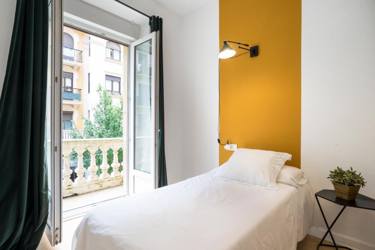 Usandizaga Apartment, Second Line Beach, Free Parking San Sebastián Kültér fotó