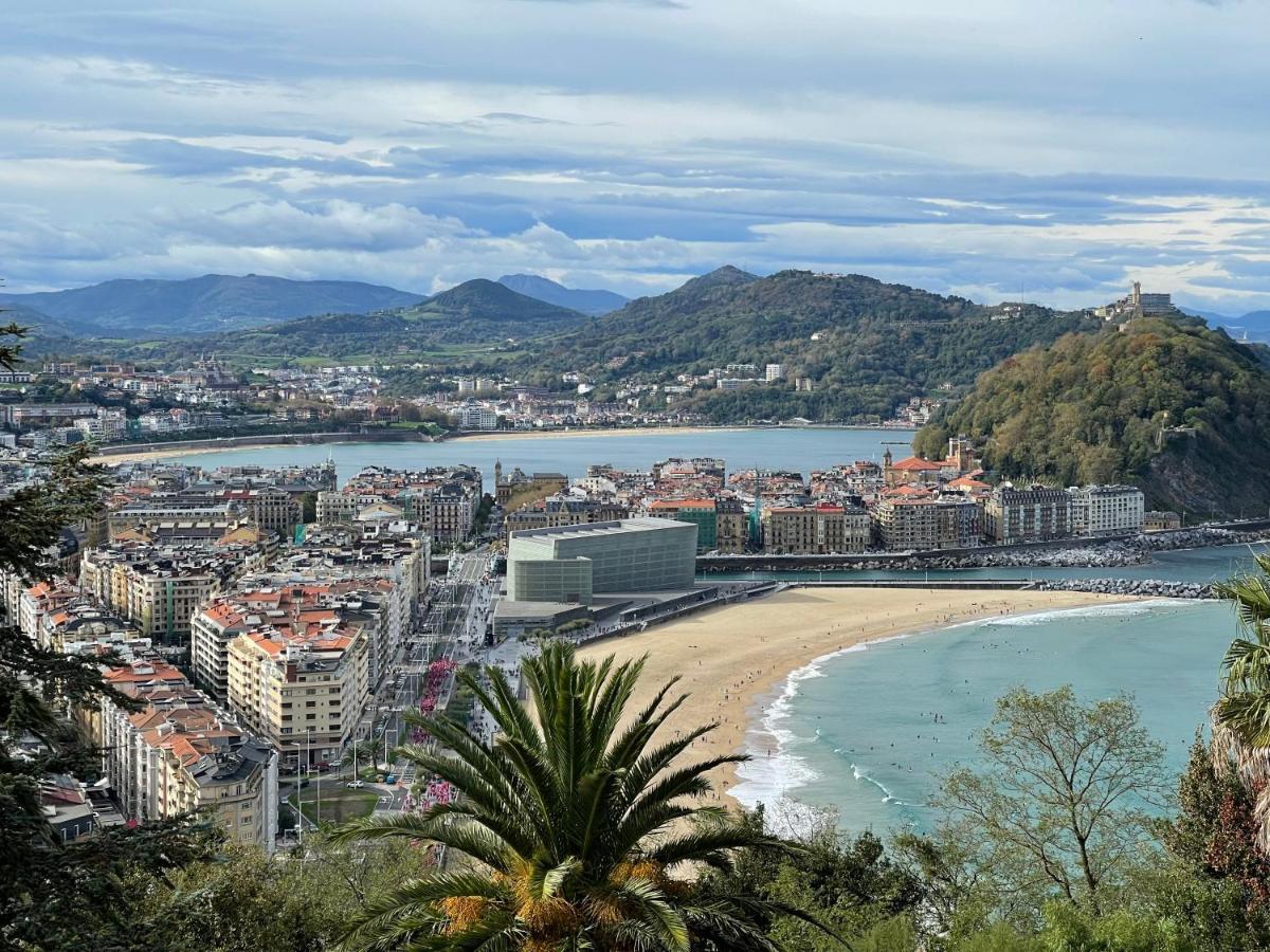 Usandizaga Apartment, Second Line Beach, Free Parking San Sebastián Kültér fotó