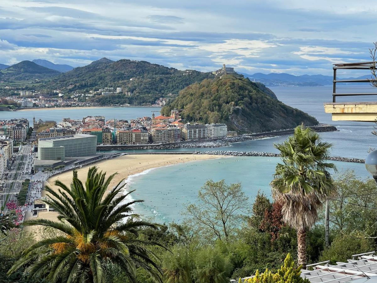 Usandizaga Apartment, Second Line Beach, Free Parking San Sebastián Kültér fotó